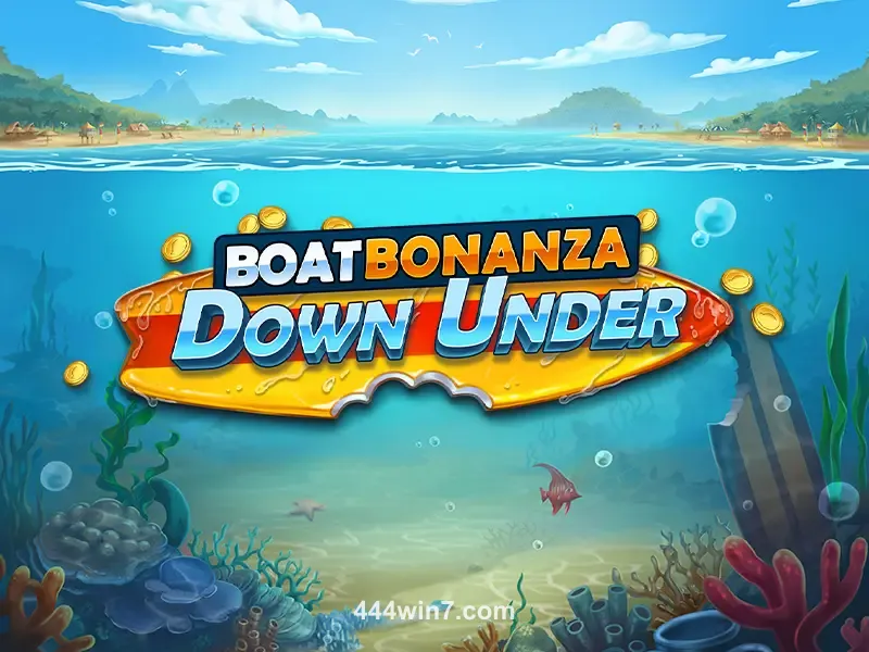 Imagem do jogo Boat Bonanza Down Under da 444win7